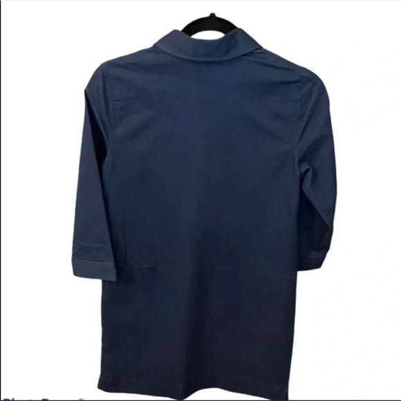 J. Jill Blue Stretch Shift Dress Size XS Petite - Picture 3 of 6